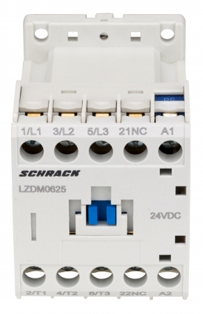 Actionari electrice - Contactor 3 poli, CUBICO Mini, 2,2kW, 6A, 1NI,24Vc.c.
