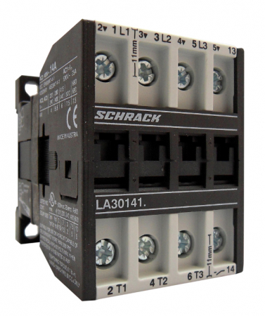 Actionari electrice - Contactor 3pole, 5,5kW, AC3, 14A, 24VAC + 1NO built in