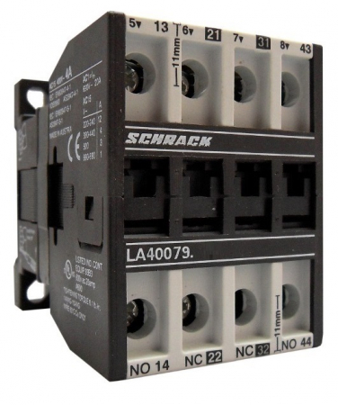 Actionari electrice - Contactor auxiliar 12A, 24VDC AC15, 2ND+2NI