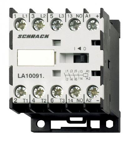 Echipamente Schrack - Contactor auxiliar miniatura 3pol/1ND-24VAC 10A