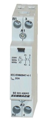 Actionari electrice - Contactor modular 1UH, 20A, 2NI, 230VAC