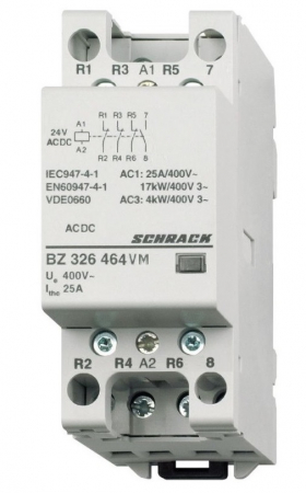 Actionari electrice - Contactor modular 2UH, 25A, 1ND+3NI, 230VAC