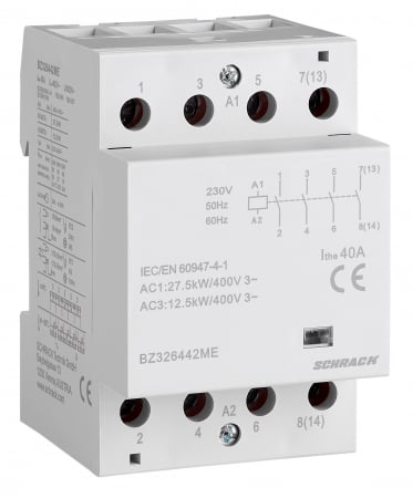 Actionari electrice - Contactor modular 3UH, 40A, 4ND, 24VAC