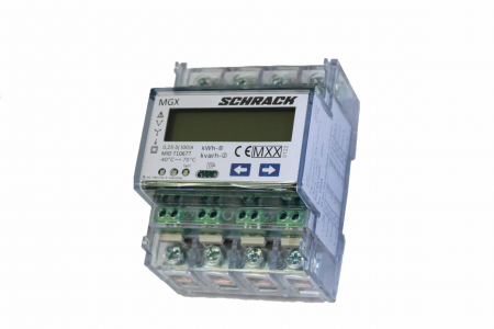 Echipamente Schrack - Contor digital kWh 1A/5A (6A),3f,2 tarife,MID cerere,Modbus