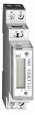 Echipamente Schrack - Contor monofazat 32A, mas. directa, MID, interfata in impuls