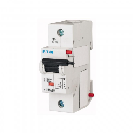 Actionari electrice - ZP-ASA/230, Declansator de crestere pentru MCB, 110-415 V AC / 110-220 V DC, sina DIN, curba C, IP40