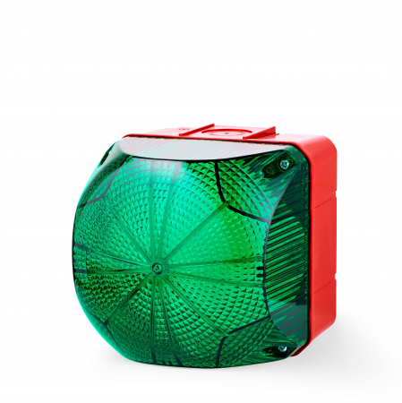 Tablou electric - Disp. de semnal. patrat lum verde perman/blit, 230-240V c.a.