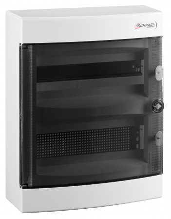 Tablou electric - Dulap complet (usa met.)+cuva incastr. caramida 1r-12/14UH