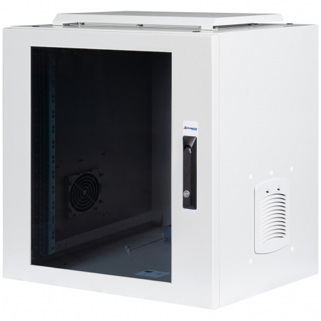 Echipamente Schrack - Dulap de perete usa sticla,IP55 Indoor,H663 W600 D450,19"12U