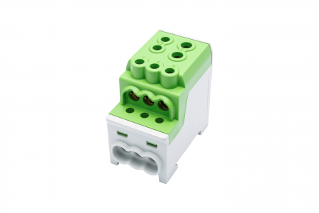 Echipamente Schrack - Earth branch terminal, 1-p.,192A, in. 35&70mm², out.6x16mm²