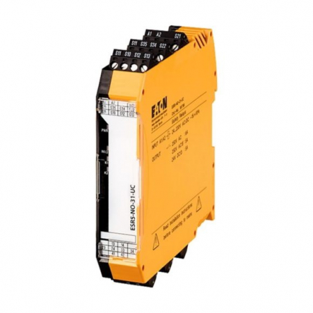Relee - ESR5-NO-31-UC, Modul: releu de siguranta, 230V AC, 24V DC, IN: 3, pentru sina DIN