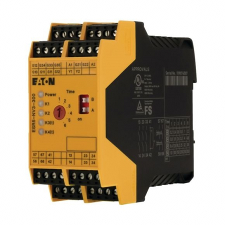 Relee - ESR5-NV3-300, Modul: releu de siguranta; 24V DC, IN: 4, pentru sina DIN, ESR5