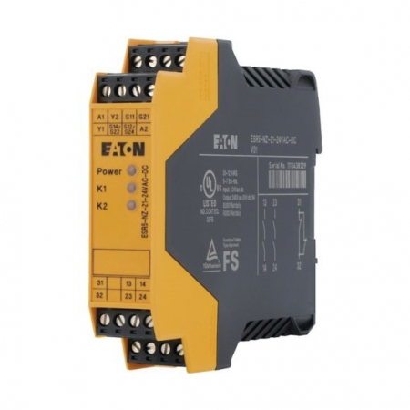 Relee - ESR5-NZ-21-24VAC-DC, Modul: releu de siguranta, 24V AC, 24V DC, IN: 2, pentru sina DIN