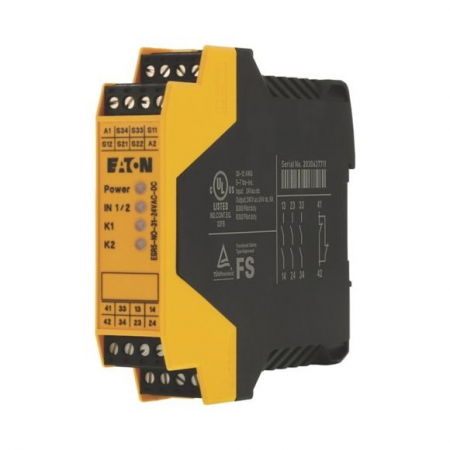Relee - ESR5-NO-31-24VDC, Modul: releu de siguranta, 24V DC, IN: 3, pentru sina DIN
