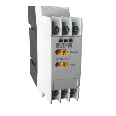 Releu de timp - ETR4-11-A, Releu de timp, on-delayed, 0.05s÷100 h, SPDT, 250V AC/ 3A, Ualim: 24÷240V AC, 24÷240 VDC