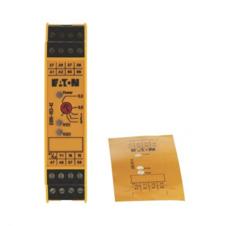 Relee - ESR5-VE3-42, Modul: de extensie, Ualim: 24VDC, OUT: 4, pentru sina DIN, ESR5