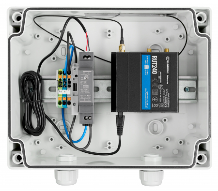 Echipamente Schrack - External modem box with RUT240