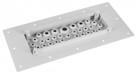 Echipamente Schrack - Flange plate for cable entry for DSI-Enclosure RAL7035