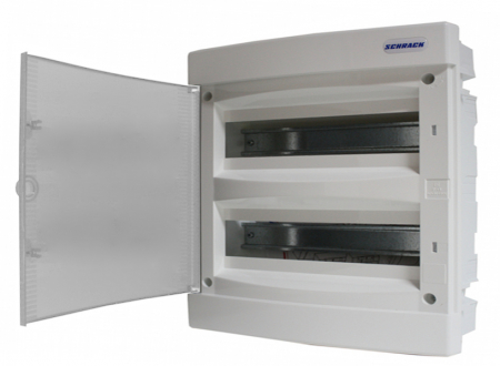 Tablou electric - Flush-mounted enclosure 2-rows, 36MW, for partition wall