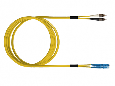 Echipamente Schrack - FO Patch Cord Premium, Duplex, E2000/FC, E09/125, OS2, 10m