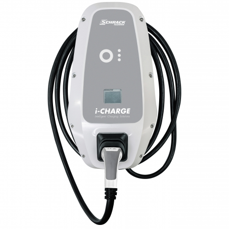 Echipamente Schrack - i-CHARGE CION Pro 22kW Tip2 cu cablu, Online 4G Modem, OCPP