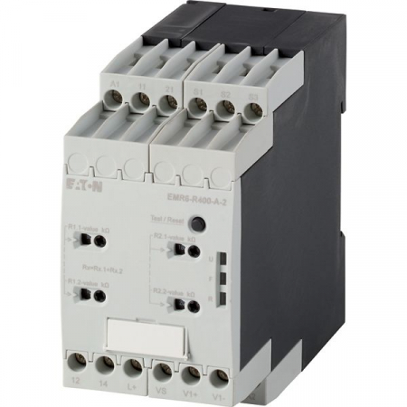 Relee - EMR6-R400-A-2, Releu de monitorizare a izolatiei, rezistenta izolatiilor, Us= 24-240V AC/DC, 1-200 kOhm, AC/DC network