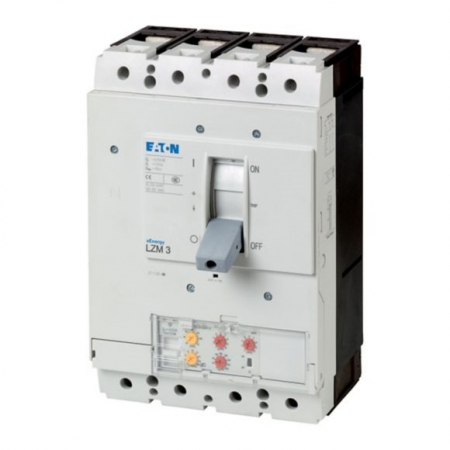Actionari electrice - LZMC3-4-AE630-I, Intrerupator de putere, 4 poli cu surub, Inom: 630A, IP20, 690V AC