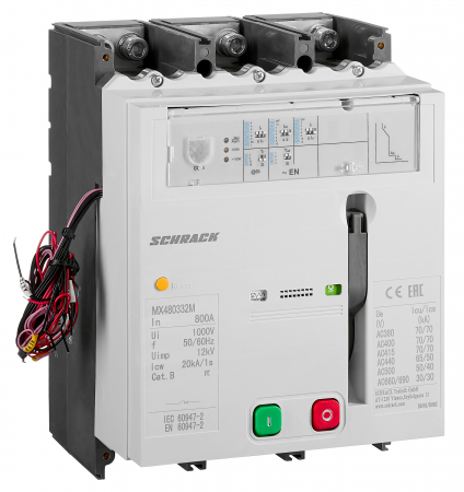 Echipamente Schrack - Intreruptoare automate compacte MX cu Motor, marime 4, 70kA