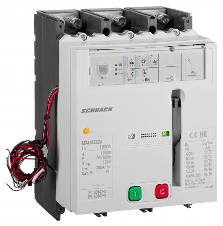 Echipamente Schrack - Intreruptoare automate compacte MX cu Motor, marime 4, 70kA