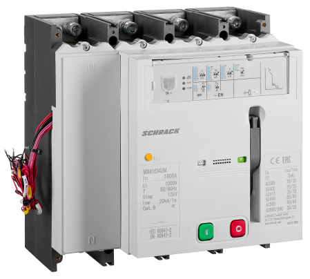 Echipamente Schrack - Intreruptoare automate compacte MX cu Motor, marime 4, 70kA