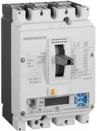 Echipamente Schrack - Intreruptoare automate compacte MX, marime 2, 3 poli, 36kA