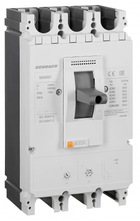 Echipamente Schrack - Intreruptoare automate compacte MX, marime 3, 3 poli, 70kA