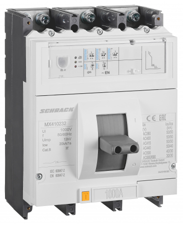 Echipamente Schrack - Intreruptoare automate compacte MX, marime 4, 3 poli, 50kA