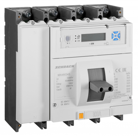 Echipamente Schrack - Intreruptoare automate compacte MX, marime 4, 4 poli, 70kA