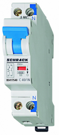 Echipamente Schrack - Intreruptor automat 1UH B6/1N 4,5kA