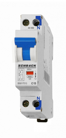Echipamente Schrack - Intreruptor automat 1UH C16/1N 6kA