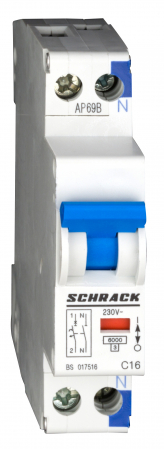Echipamente Schrack - Intreruptor automat 1UH C20/1N 6kA