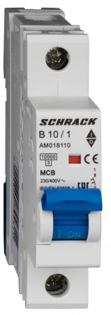 1 Pol - Intreruptor automat AMPARO 10kA, B 13A, 1 pol