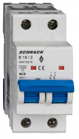 2 Poli - Intreruptor automat AMPARO 10kA, B 20A, 2 poli