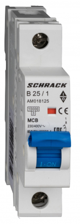1 Pol - Intreruptor automat AMPARO 10kA, B 32A, 1 pol