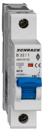 1 Pol - Intreruptor automat AMPARO 10kA, B 40A, 1 pol