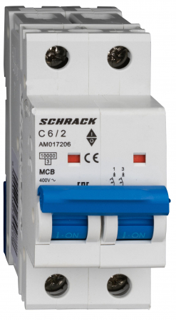 Sigurante automate - Intreruptor automat AMPARO 10kA, C 10A, 2 poli