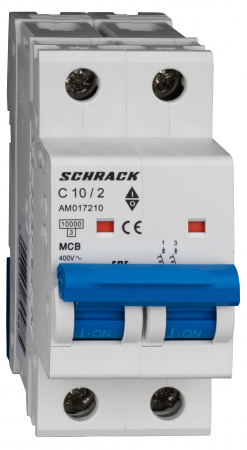 Sigurante automate - Intreruptor automat AMPARO 10kA, C 16A, 2 poli