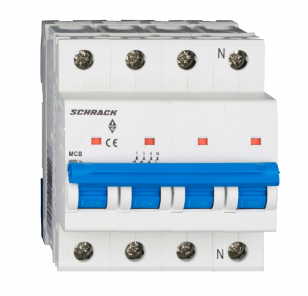 Sigurante automate - Intreruptor automat AMPARO 10kA, C 16A, 3+N