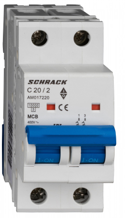 Sigurante automate - Intreruptor automat AMPARO 10kA, C 25A, 2 poli