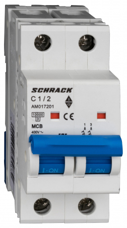 Sigurante automate - Intreruptor automat AMPARO 10kA, C 2A, 2 poli