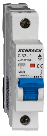 1 Pol - Intreruptor automat AMPARO 10kA, C 40A, 1 pol