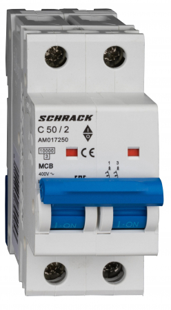 Sigurante automate - Intreruptor automat AMPARO 10kA, C 63A, 2 poli
