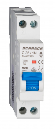Sigurante automate - Intreruptor automat AMPARO, 4,5kA, C32A, 1P+N, 1modul