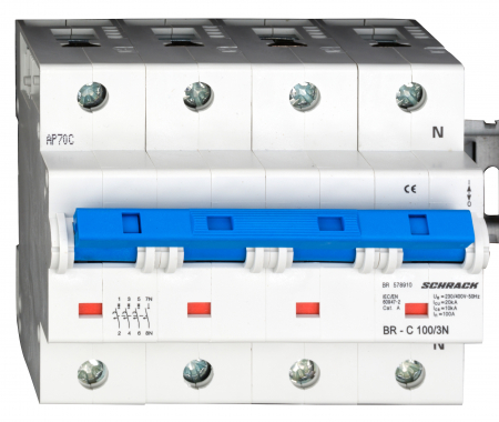 Echipamente Schrack - Intreruptor automat C125/3N